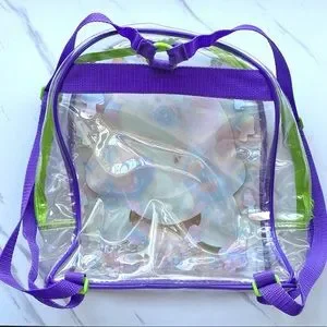 Lisa Frank | Bags | Vtg Lisa Frank Peekaboo Tortoise Clear  display picture 1